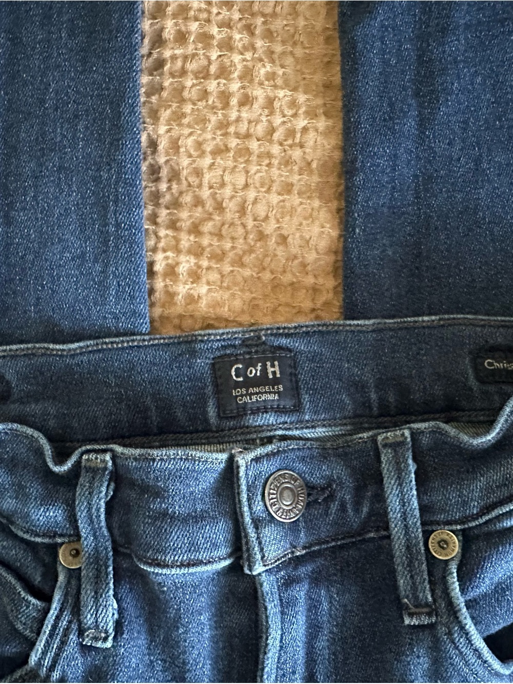 Size 25 Citizens of Humanity Dark Blue Denim skinny Jeans